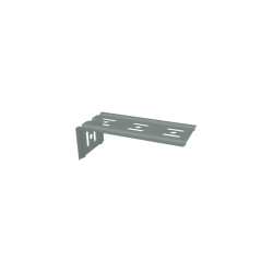 MÉNSULA ECONÓMICA,  PARA MONTAJE EN PARED,  PARA ANCHOS DE CHAROLA DE 150MM,  CON ACABADO ELECTRO ZINC