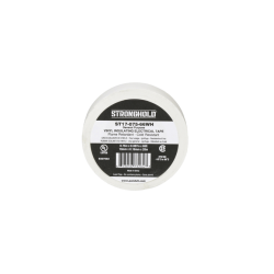 CINTA ELÉCTRICA PARA AISLAR,  DE PVC,  USO GENERAL,  GROSOR DE 0.18MM (7 MIL),  ANCHO DE 19MM,  Y 20.12M DE LARGO,  COLOR BLANCO