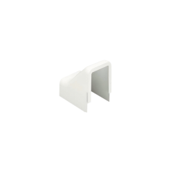 CONEXIÓN PARA TECHO FALSO/ ENTRADA,  PARA USO CON CANALETA LD10,  MATERIAL ABS,  COLOR BLANCO MATE