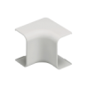 ESQUINERO INTERIOR,  PARA USO CON CANALETA LD10,  MATERIAL ABS,  COLOR BLANCO MATE