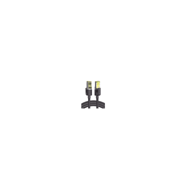 CABLE ETHERNET CAT7 CLASSÂ… F/ FTP REDONDO CON MALLA DE NYLON 1 METRO