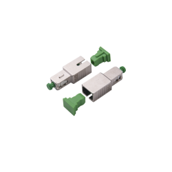 ATENUADOR ÓPTICO MACHO-HEMBRA CON CONECTOR SC/ APC DE 15DB PARA FIBRA MONOMODO
