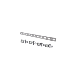 KIT 4 PARA UNIR TRAMOS DE CHAROLAS Y HACER DERIVACIONES ES IDEAL PARA UTILIZARSE AL EXTERIOR O ZONAS HÚMEDAS (13 PIEZAS)