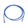 PATCH CORD MC6 MODULAR CAT6 UTP,  CM/ LS0H,  7FT,  COLOR AZUL,  VERSIÓN BULK (SIN EMPAQUE INDIVIDUAL)
