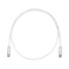CABLE DE PARCHEO TX6,  UTP CAT6,  24 AWG,  CM/ LSZH,  COLOR BLANCO MATE,  3FT