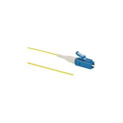 PIGTAIL DE FIBRA ÓPTICA LC SIMPLEX,  MONOMODO OS2 9/ 125,  900UM,  COLOR AMARILLO,  1 METRO