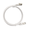 PATCH CORD CAT6A 10G BLINDADO  2M ( 6.25 FT ) BLANCO