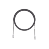 CABLE DE PARCHEO TX6,  UTP CAT6,  DIÁMETRO REDUCIDO (28AWG),  COLOR NEGRO,  3FT