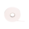 CINTA DOBLE CARA,  CON ADHESIVO ACRÍLICO,  12.7MM DE ANCHO,  ROLLO DE 6.4M,  COLOR BLANCO