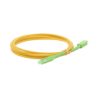 JUMPER DE FIBRA ÓPTICA MONOMODO SC/ APC-SC/ APC SIMPLEX DE 3 METROS,  3MM