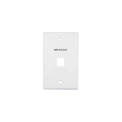 PLACA DE PARED (FACE PLATE) /  1 PUERTO /  COLOR BLANCO /  CAJA CON 20 PIEZAS /  ABS