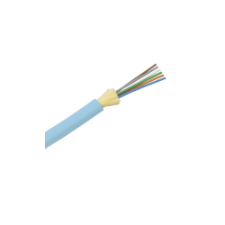 CABLE DE FIBRA ÓPTICA DE 6 HILOS,  MULTIMODO OM4 50/ 125 OPTIMIZADA,  INTERIOR,  TIGHT BUFFER 900UM,  NO CONDUCTIVA (DIELÉCTRICA