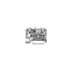 BORNA DE PASO PARA 2 CONDUCTORES; 2, 5 MM²; APROPIADO PARA APLICACIONES EX E II; MARCAJE LATERAL Y CENTRAL; PARA CARRIL DIN 35 X