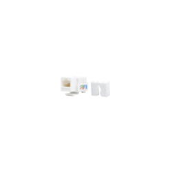 MÓDULO JACK KEYSTONE CAT5E CON TERMINACIÓN 110 (PUNCHDOWN) PARA FACEPLATE - COLOR BLANCO