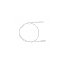 CABLE DE PARCHEO ULTRA SLIM CON BOTA FLEXIBLE UTP CAT6 - 3 M BLANCO DIÁMETRO REDUCIDO
