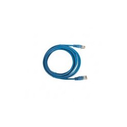 CABLE DE PARCHEO UTP CAT5E - 1 M - AZUL