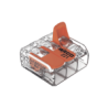 COMPACT SPLICING CONNECTORFOR ALL CONDUCTOR TYPES TRANSPARENT  3 CONNECTORS