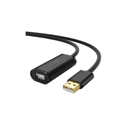 CABLE DE EXTENSIÓN ACTIVO USB 2.0 /  30 METROS /  MACHO-HEMBRA /  BOOSTER INDIVIDUAL FE1.1S INCORPORADO /  VELOCIDAD DE HASTA 48