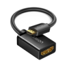 ADAPTADOR MICRO HDMI A HDMI (HDMI TIPO D)   /  18GBPS /  4K@60HZ /  HDR /   TECNOLOGÍA 3D /  ARC /  CARCASA PC+ABS /  HDCP/  LON