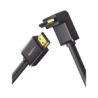 CABLE HDMI 2.0  EN ANGULO DE 90°  /  2 M /  4K@60HZ /  HDR /  3D /  HEC (CANAL ETHERNET HDMI) /  ARC (CANAL DE RETORNO DE AUDIO 