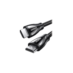 CABLE HDMI 2.1 DE NYLON TRENZADO /  5 METROS /  8K@60HZ/ 4K@120HZ /  EARC (CANAL DE RETORNO DE AUDIO /  HDR10+ /  VVR /  HEC (CA