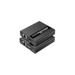 KIT EXTENSOR KVM (TECLADO,  VIDEO,  MOUSE),  PUNTO A PUNTO @ 70 METROS,  1080P @ 60 HZ,  HDR,  LATENCIA CERO. CAT6/ 6A/ 7