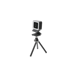 CÁMARA WEB ALTA DENIFICIÓN (1080P) /  ARO DE LUZ INTERCONSTRUIDO /  GRAN ANGULAR /  MICRÓFONO INTEGRADO /  CONECTOR USB DE 2 MTS