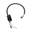 JABRA EVOLVE 20 MONO CON CONEXIÓN USB,  MICRÓFONO CON CANCELACIÓN DE RUIDO DE ÚLTIMA GENERACIÓN,  CONFIGURACIÓN PLUG AND PLAY,  