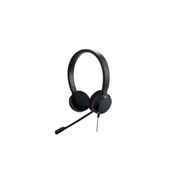 JABRA EVOLVE 20 DUO CON CONEXIÓN USB,  MICRÓFONO CON CANCELACIÓN DE RUIDO DE ÚLTIMA GENERACIÓN,  CONFIGURACIÓN PLUG AND PLAY,  C