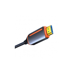 CABLE HDMI DE FIBRA ÓPTICA DE 15M | ALTA DEFINICIÓN | VERSION 2.0 | ALTA VELOCIDAD 18GBPS | 4K@60HZ | HDCP 2.2 | RESISTENTE A EM