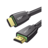 CABLE HDMI 2.0  DE NYLON TRENZADO /  3 M /  4K@60HZ /  HDR /  3D /  HEC (CANAL ETHERNET HDMI) /  ARC (CANAL DE RETORNO DE AUDIO 