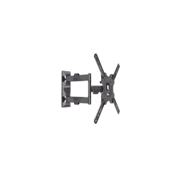 MONTAJE DE PARED ARTICULADO PARA MONITOR DE 32-55" /  SOPORTA HASTA 27.2 KG /  VESA 400 X 400 /  100 X 100 /  ACERO /  SEPARACIÓ