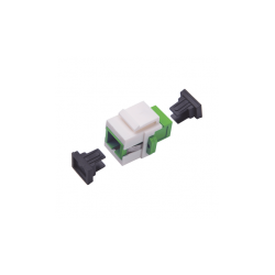 ACOPLADOR KEYSTONE DE FIBRA ÓPTICA MONOMODO SC/ APC SIMPLEX A SC/ APC