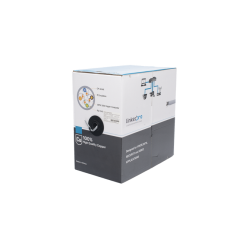 BOBINA DE CABLE DE 305 M,  ( 1000 FT ),  CAT5E,  ALTO DESEMPEÑO,  DE COLOR GRIS,  UL,  PARA APLICACIONES EN VIDEO VIGILANCIA,  R