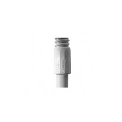 CONECTOR (RACOR) DE TUBERÍA RÍGIDA A TUBERÍA FLEXIBLE (DIFLEX),  PVC AUTO-EXTINGUIBLE,  32 MM (1 1/ 4"),  IP65