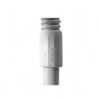 CONECTOR (RACOR) DE TUBERÍA RÍGIDA A TUBERÍA FLEXIBLE (DIFLEX),  PVC AUTO-EXTINGUIBLE,  32 MM (1 1/ 4"),  IP65