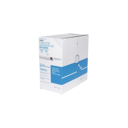 BOBINA DE CABLE DE 305 M,  CAT5E,  PARA INTEMPERIE,  SIN BLINDAR,  COLOR BLANCO,  UL,  PARA APLICACIONES EN CCTV,  REDES DE DATO