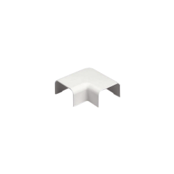 CONEXIÓN EN ÁNGULO RECTO "L",  PARA USO CON CANALETA LD3,  MATERIAL ABS,  COLOR BLANCO MATE