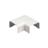 CONEXIÓN EN ÁNGULO RECTO "L",  PARA USO CON CANALETA LD3,  MATERIAL ABS,  COLOR BLANCO MATE