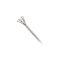 BOBINA DE CABLE UTP 305 M. DE COBRE,  PANNET,  GRIS,  CATEGORÍA 5E (24 AWG),  PVC (CM),  DE 4 PARES