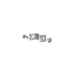 KIT 1 PARA UNIR TRAMOS DE CHAROLAS,  CON ACABADO ELECTRO ZINC