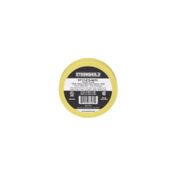 CINTA ELÉCTRICA PARA AISLAR,  DE PVC,  USO GENERAL,  GROSOR DE 0.18MM (7 MIL),  ANCHO DE 19MM,  Y 20.12M DE LARGO,  COLOR AMARIL