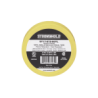 CINTA ELÉCTRICA PARA AISLAR,  DE PVC,  USO GENERAL,  GROSOR DE 0.18MM (7 MIL),  ANCHO DE 19MM,  Y 20.12M DE LARGO,  COLOR AMARIL