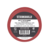 CINTA ELÉCTRICA PARA AISLAR,  DE PVC,  USO GENERAL,  GROSOR DE 0.18MM (7 MIL),  ANCHO DE 19MM,  Y 20.12M DE LARGO,  COLOR ROJO