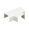 ACCESORIO EN "T",  PARA USO CON CANALETA LD10,  MATERIAL ABS,  COLOR BLANCO MATE