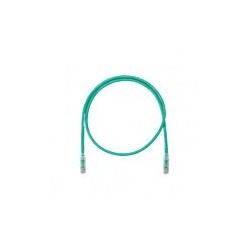 CABLE DE PARCHEO UTP CATEGORÍA 6,  CON PLUG MODULAR EN CADA EXTREMO - 1.5 M. - VERDE