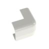 ESQUINERO EXTERIOR,  PARA USO CON CANALETA LD5,  MATERIAL ABS,  COLOR BLANCO MATE