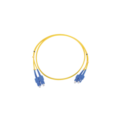 JUMPER DE FIBRA ÓPTICA MONOMODO SC/ SC DUPLEX DE 5 METROS